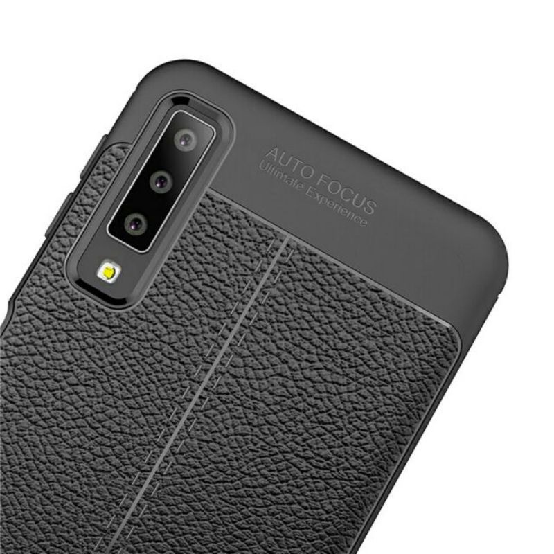 Ốp lưng SamSung Galaxy A7 2018/ A9 2018 silicon giả da, chống sốc Auto Focus