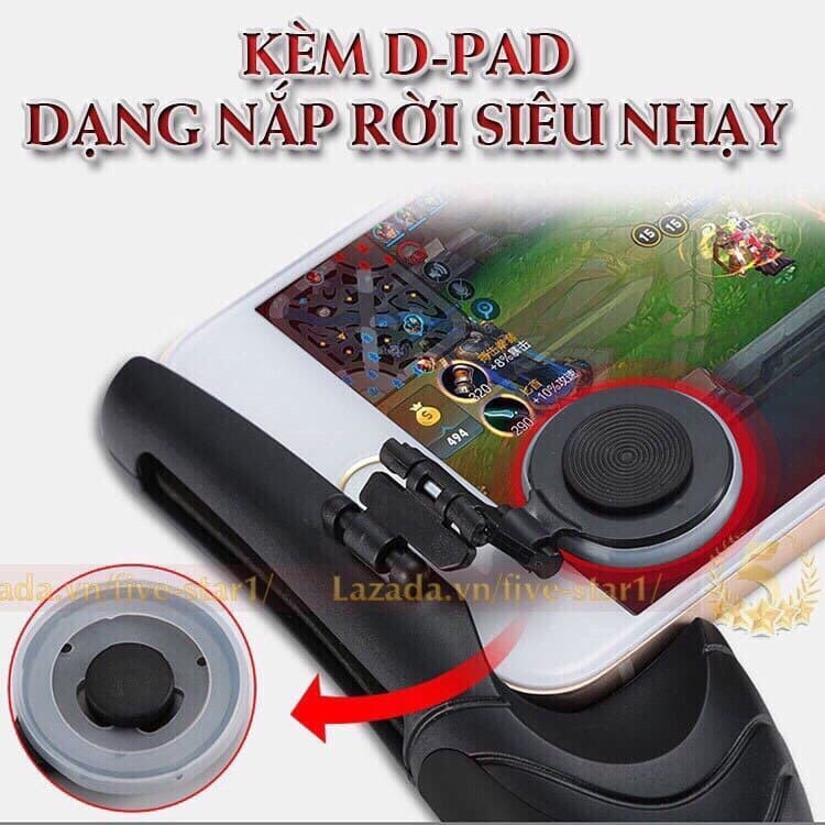 [Rẻ] Tay cầm chơi game Gamepad kèm nút điều khiển cho điện thoại [HN] [Bán buôn]