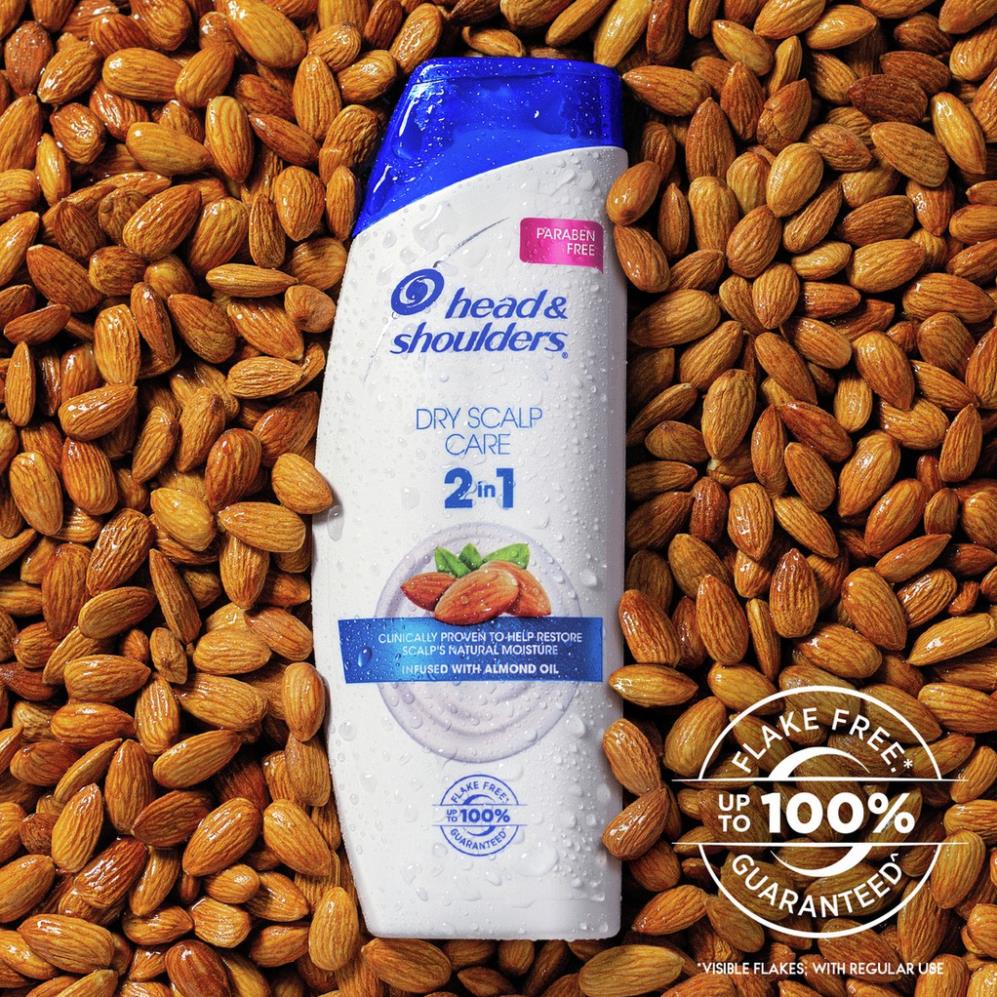 Dầu Gội & Xả 2in1 Head&Shoulders Mỹ nhiều mùi hương 380ml