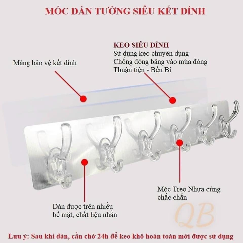 MÓC CƯỜNG LỰC SIÊU CHẮC 6 MÓC ĐÔI