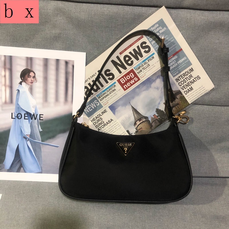 Túi Đeo Vai Kẹp Nách gues2021 Màu Sắc Kẹo Ngọt Phong Cách Mới Dễ Phối Đồ Thời Trang Cho Nữ