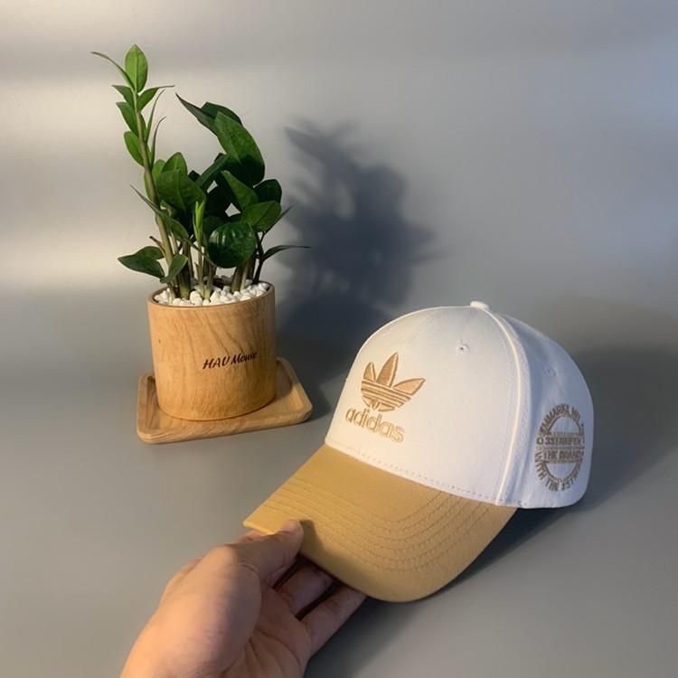 Mũ lưỡi trai Adida.s mix trắng vàng VNXK full hộp cao cấp Free Size thêu logo, mã giảm 10k cho đơn 50k: 𝟵𝟵𝗙𝗔𝗦𝗛𝗜𝗢𝗡𝗦𝗔𝗟𝗘𝟭