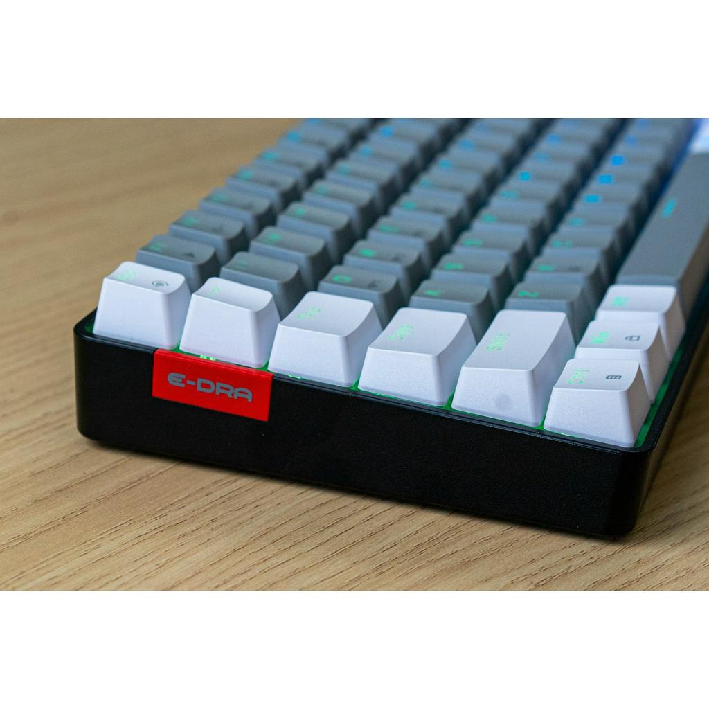 Bàn phím cơ chơi game E-Dra EK384 Triple Mode - Beta led RGB