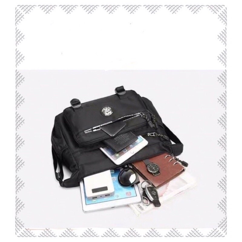 Túi Xách Vải Dù Đeo Chéo Nam Cao Cấp - Túi Xách Nam Chất Liệu Vai Bố Túi Vai Dù Bền Đẹp