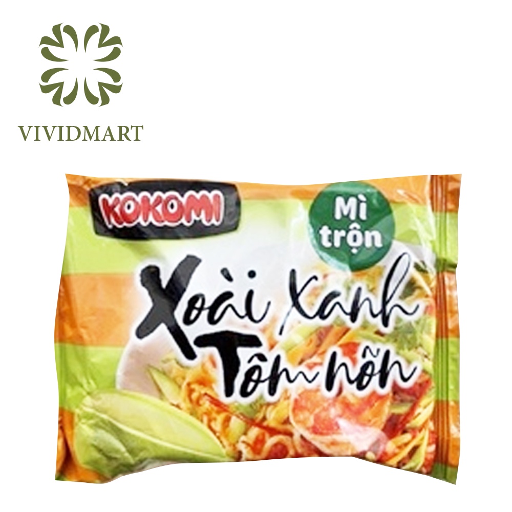 [Gói lẻ] MÌ TRỘN KOKOMI XOÀI XANH TÔM NÕN - GÓI 86G | BigBuy360 - bigbuy360.vn