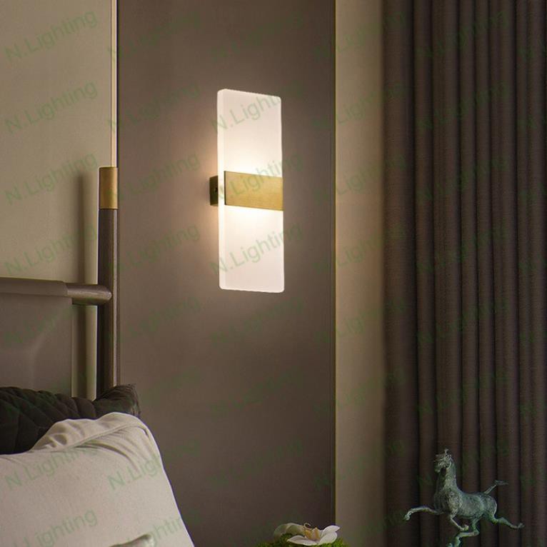 Đèn gắn vách tường trang trí LED đơn giản đèn gắn cầu thang