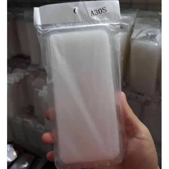 Ốp lưng Silicon TPU mềm trong suốt dành cho Samsung Galaxy  A30S