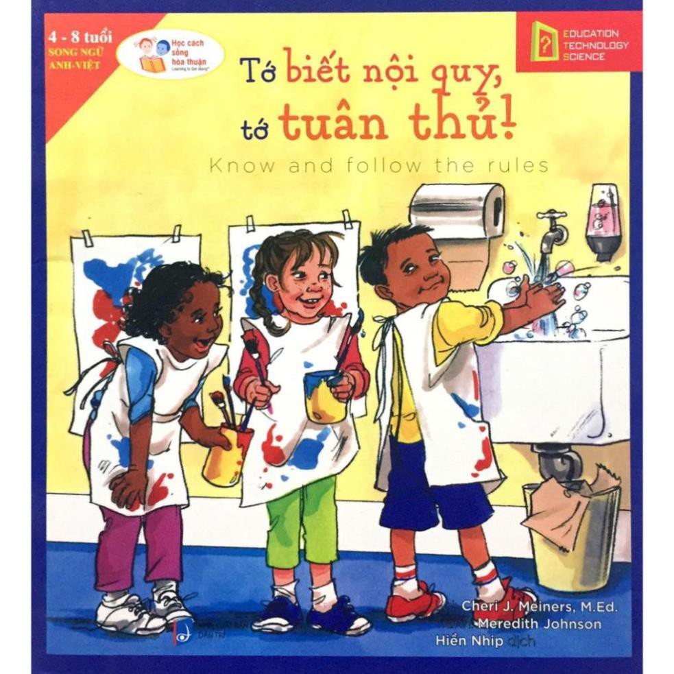 Sách - Học cách sống hòa thuận - Tớ biết nội quy, tớ tuân thủ