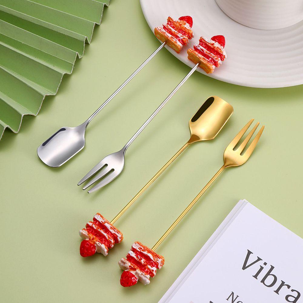 Bộ 4 Muỗng Cà Phê Bằng Thép Không Gỉ