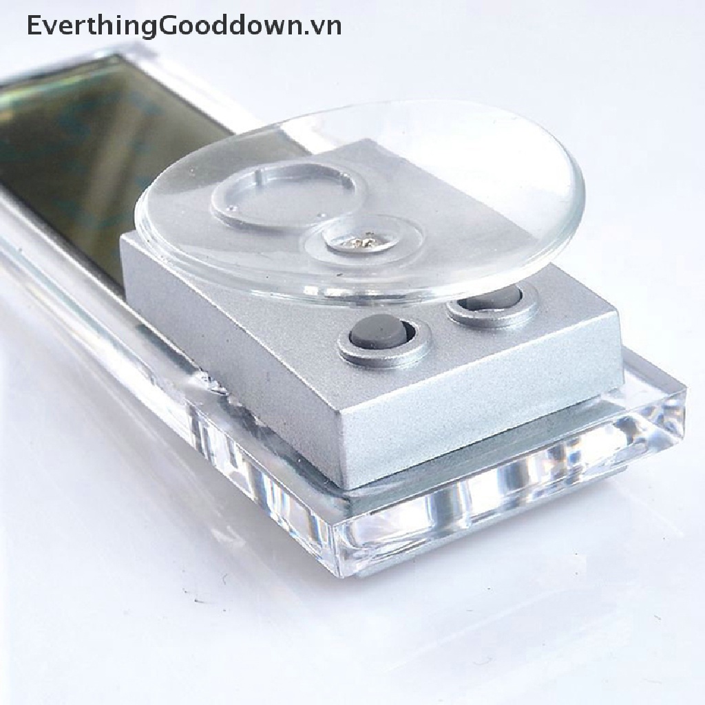 Everthingood Đồng Hồ LED Điện Tử Mini Hiển Thị Màn Hình Kỹ Thuật Số Có Giác Hút