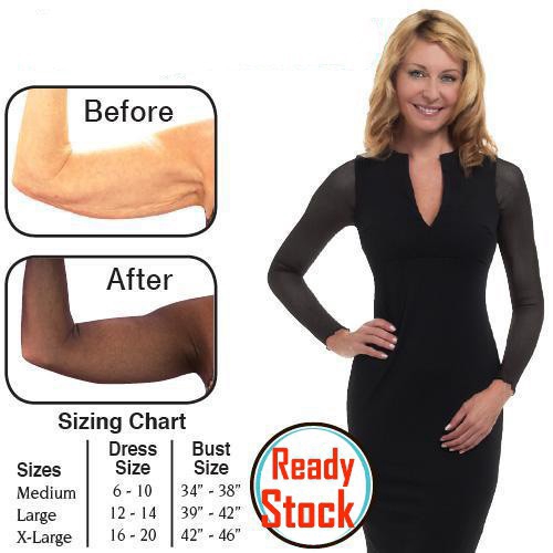 Arrival Arm Sleeve Base Shirt Amazing Arms Slimmer Tights Slimming Arms Shaper