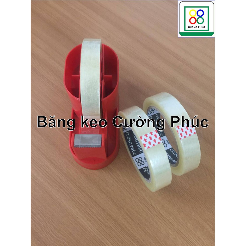 2 CUỘN BĂNG KEO TRONG 2 PHÂN