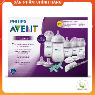 Set bình sữa Philips Avent Natural 125ml, 260ml.