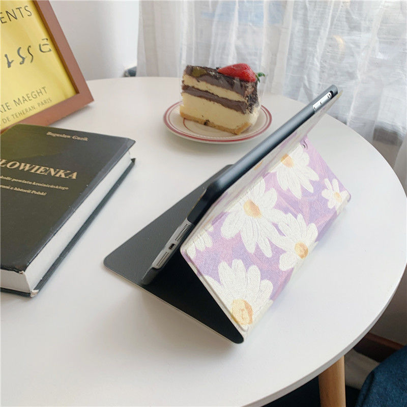 Vỏ cứng in hình hoa cúc vẽ tay Ipad Air 1/2 Mini 1/2/3/4/5 Pro 2017 2018 9.7 5/6/10.2/air | BigBuy360 - bigbuy360.vn
