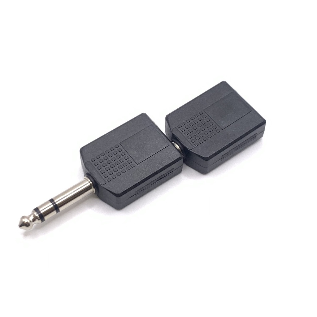Đầu Chia Jack 6 Ly Mono, Stereo XS-10 Chất Lượng - Jack 6.5 1 Ra 2 Giá Tốt - Jack 6 Ly Ra 2 Đầu Lỗi 1 Đổi 1 Trong 7 Ngày