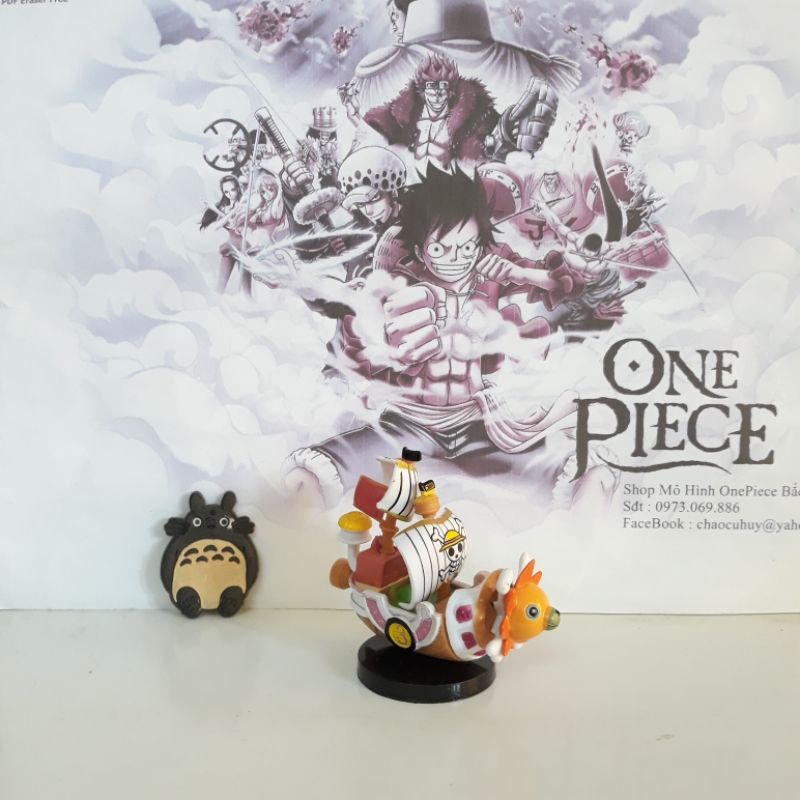 Mô Hình WCF   Thuyền Thousand Sunny OnePiece