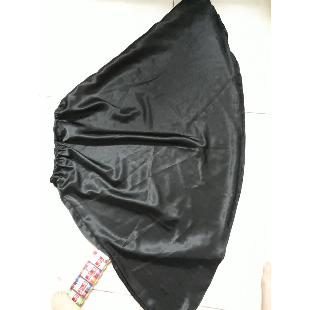 Chân Váy ngắn 60cm xoè phi bóng mặc áo dài cách tân-freesize
