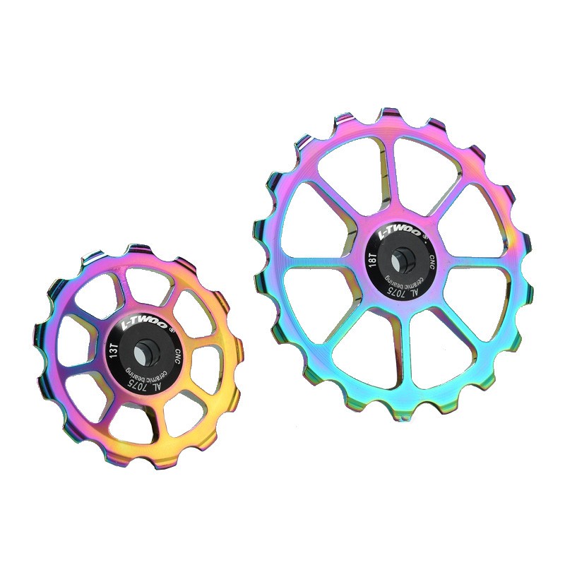 Bánh Răng Ròng Rọc 105 R7000 R8000 Bằng Sợi Carbon + Gốm OSPW R7000 Chuyên Dụng Cho Xe Đạp