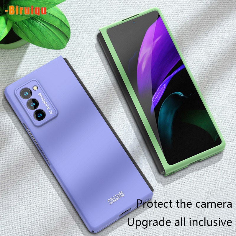 Ốp điện thoại silicone PC chống sốc cho điện thoại gập Samsung Galaxy Z Fold 2