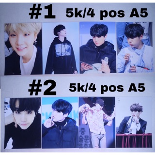 (Có sẵn) Sale poster A5 Suga BTS