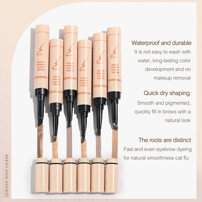 Kem Dưỡng Lông Mày Ba Chiều Tự Nhiên Nhanh Khô Lâu Trôi Đa Năng