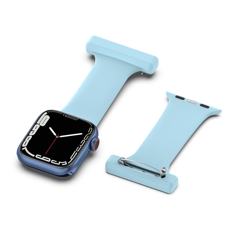 Ghim Đồng Hồ Silicone Cho iWatch 1 / 2 / 3 / 4 / 5 / 6 / 7 / 8 / SE 38 / 40 / 41mm