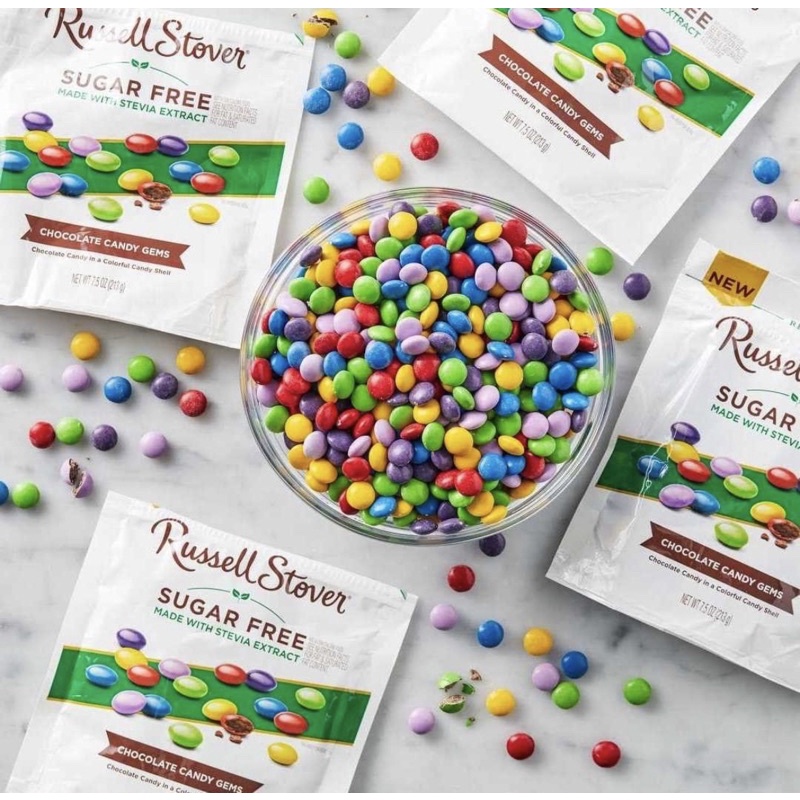 Chocolate/ Socola Russell Stover không đường (eat clean, tiểu đường, ăn kiêng)