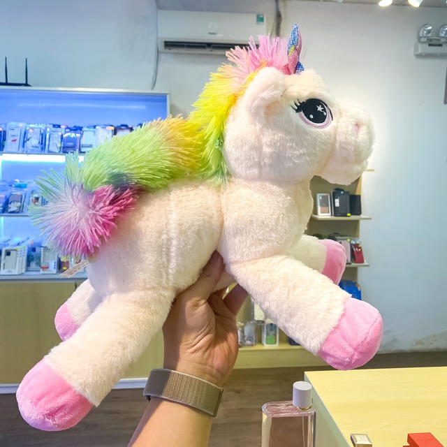 Gấu Bông Ngựa Pony UniCorn cao cấp- Quà lưu niệm ngựa Pony siêu mềm, mịn