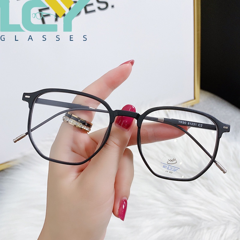 Mắt Kính TR90 Chống Ánh Sáng Xanh TR81231 Dành Cho Nữ