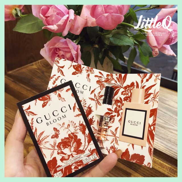 Vial nước hoa gucci bloom 1,5ml