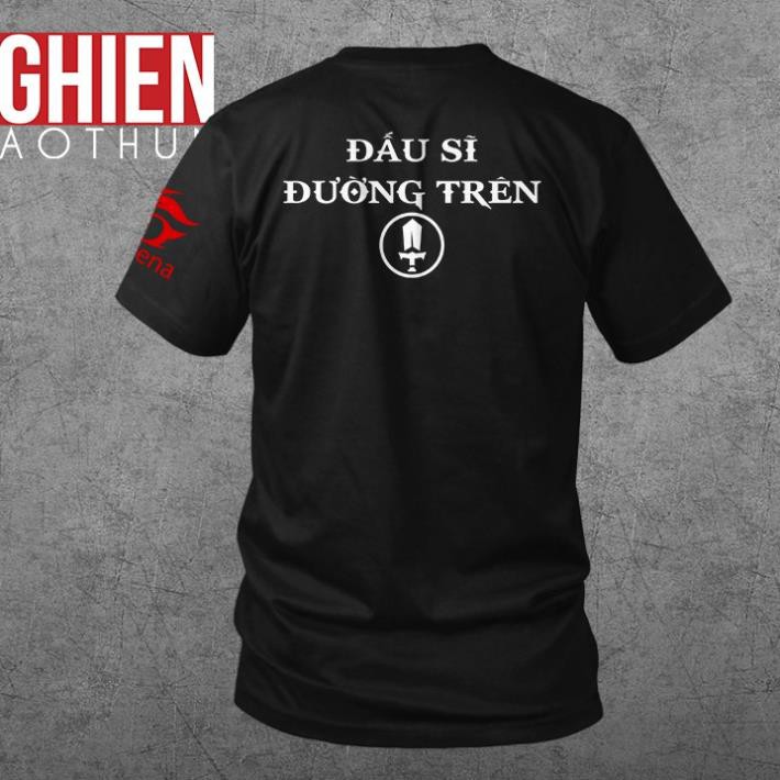 Áo thun ADTunisex gaming liên quân đấu trường ĐẤU SĨ ĐƯỜNG TRÊN esports nam nữ tay ngắn (40kg-110kg)