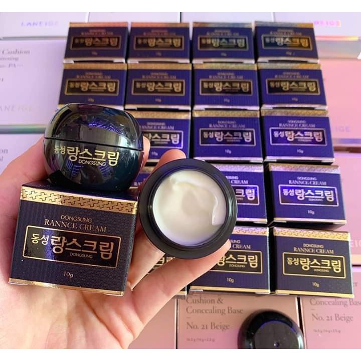 Kem dưỡng trắng da giảm thâm nám tàn nhang Dongsung Rannce Cream mini 10ml