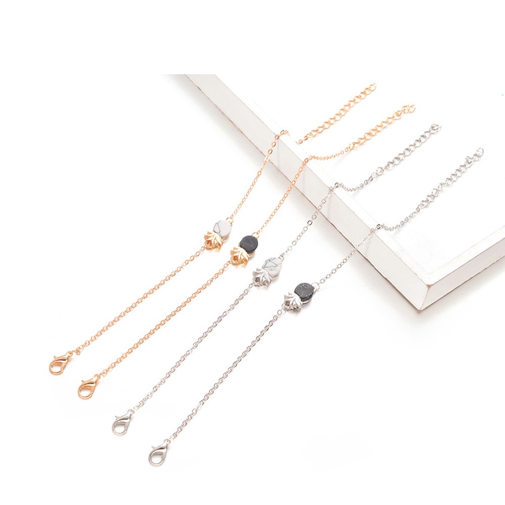 Vòng Đeo Tay Thiết Kế Hình Quả Dứa Phong Cách Vintage Cho Nữ