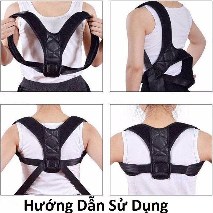 Đai Chống Gù Lưng - Đại Giữ Tư Thế - Cải Thiện Cột Sống