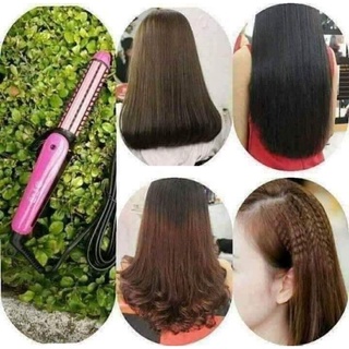 Máy làm tóc nova 3 in 1 uốn,duỗi, dập xù đa năng