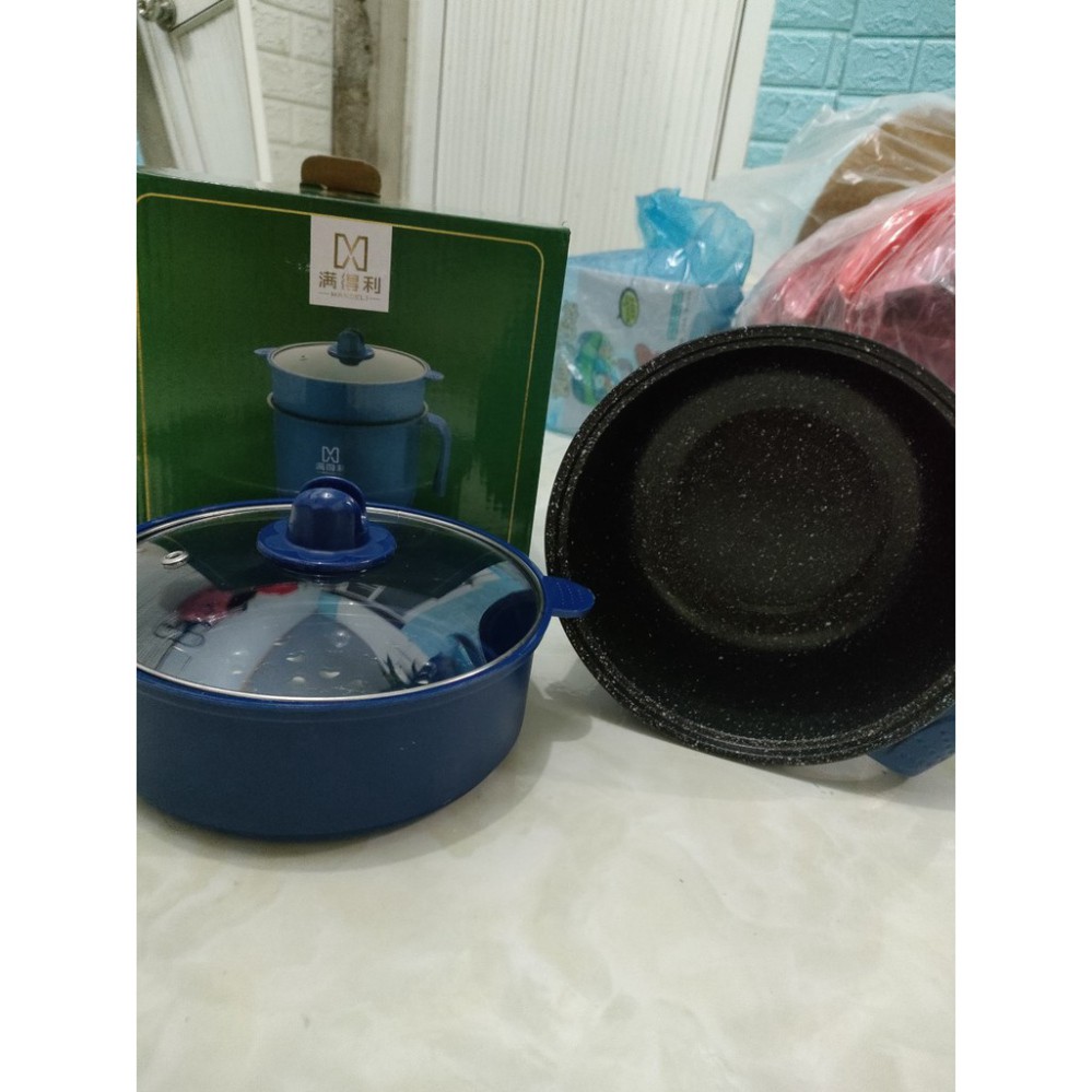 NỒI LẨU ĐIỆN VỚI 2 CHẾ ĐỘ - CA NẤU MÌ SIÊU TỐC