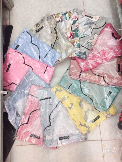 Pyjama thô lụa hình made in thailand ❤️❤️❤️