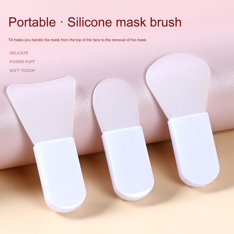 🌈Cọ Quét Mặt Nạ Làm Đẹp Bằng Silicon Sử Dụng Tiện Lợi