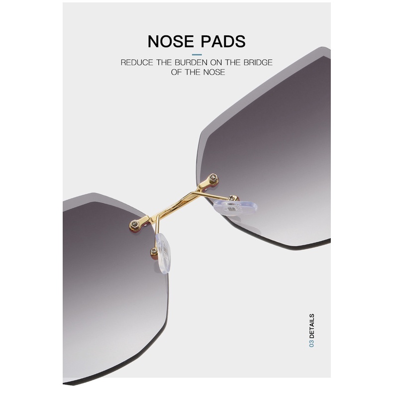 Kính mát gọng kim loại chống tia UV400 thời trang