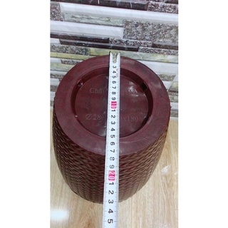 ❤️CHẬU BÔNG LÚA GIẢ SỨ SIÊU ĐẸP 35,5*27,5*17,5cm❤️