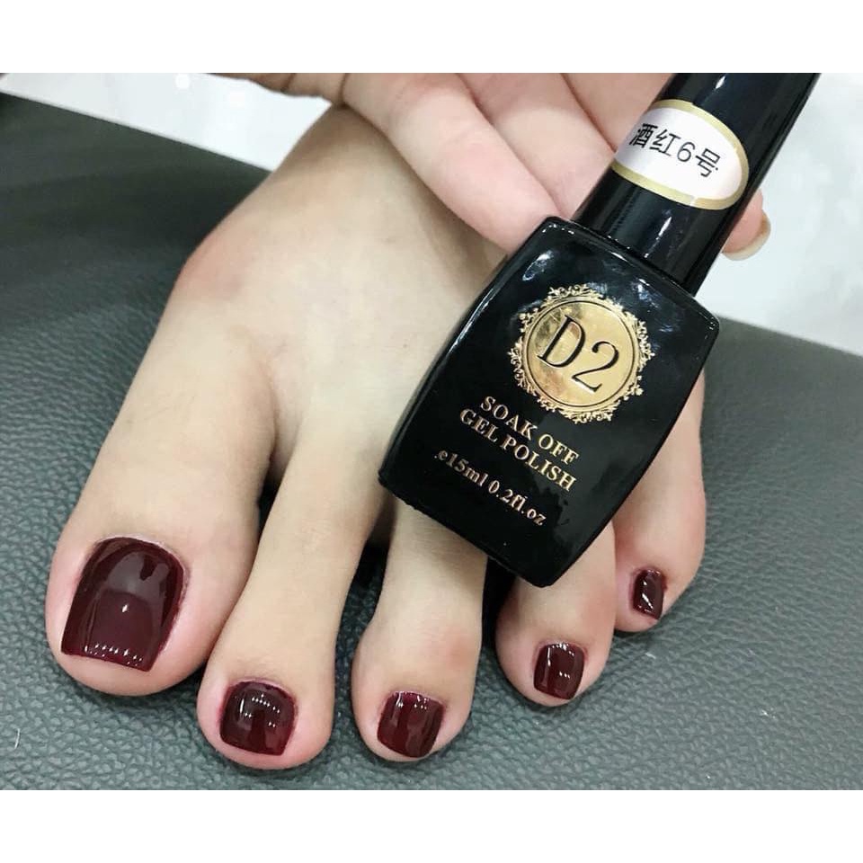 Sơn Gel Đỏ D2 Chuẩn Sơn Bóng Mượt