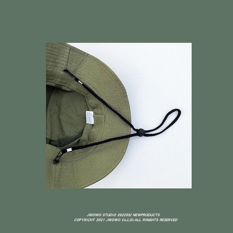 Nón Tai Bèo Chống Nắng Thoáng Khí Thiết Kế Dây Rút Phong Cách Nhật Bản Thời Trang Mùa Hè Cho Nữ
