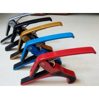 (Tặng pick)Kẹp đàn Capo guitar kim loại Alice CL08