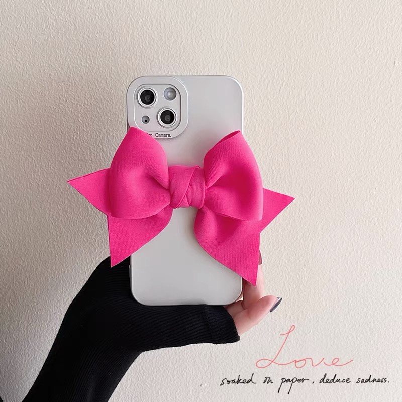 Ốp Điện Thoại tpu Mềm Mạ Điện Hình Nơ Hoa Hồng Cho Iphone 7plus Iphone 13 pro max 12 pro max 11 pro max xsmax xs