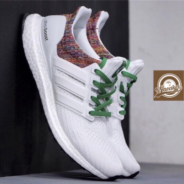 Tết🌺 Giày - Giầy Ultra boost 4.0 trắng gót thổ cẩm thể thao, thời trang nam nữ dạo phố Còn Hàng ! ! ! ? ! ! 2020 new . '