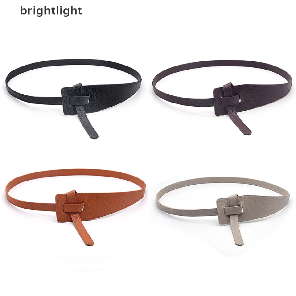 (brightlight) Retro Women PU Leather Waist Belt Dress Sweater Coat Belt Adjustable Waistband [HOT SALE]
