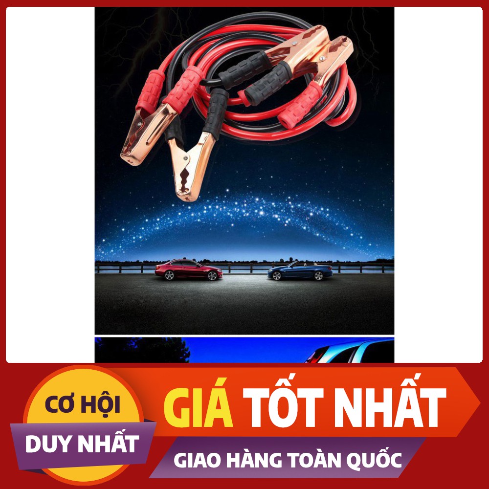 Bộ dây câu bình ắc qui 500A; 1000A lõi đồng lớn.