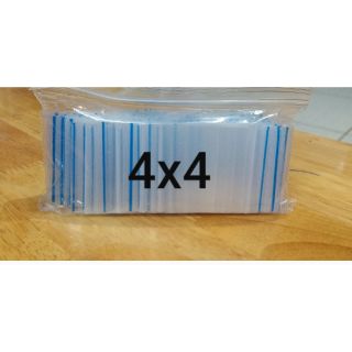 Combo 100 túi zip mini nhỏ 4x4 cm