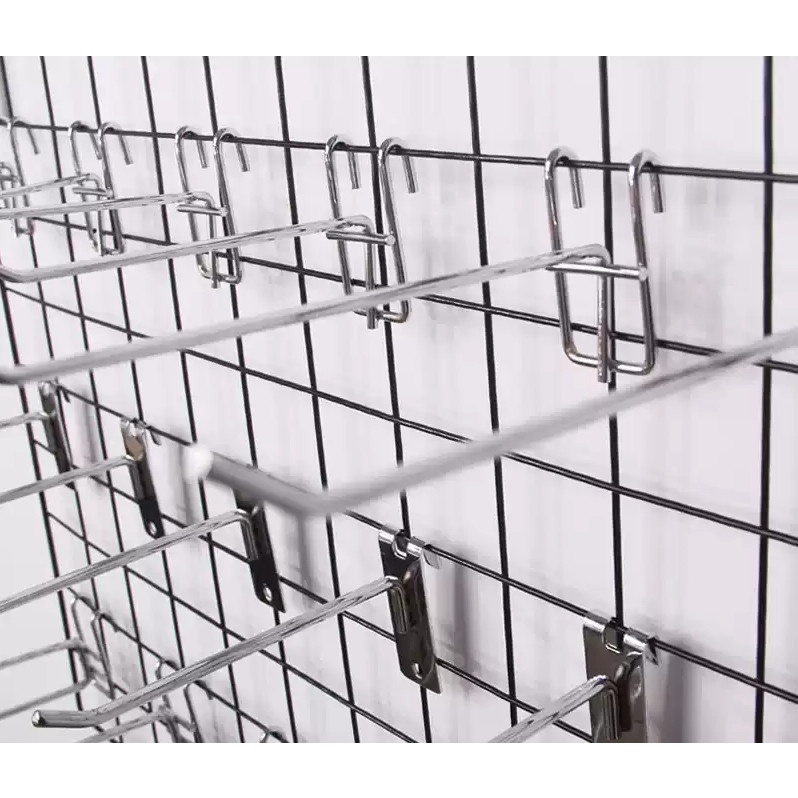 Combo 10,20 móc cài lưới inox, móc treo đồ 5,10,15,20,25,30cm - Kệ Việt