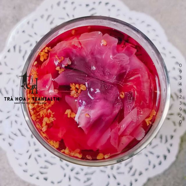 HỘP TRÀ HOA HỒNG PHÁP - 50 LY TRÀ PHA HSD: 21/12/2022